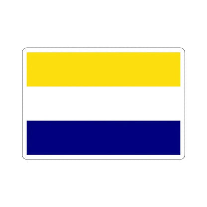 Flag of Daule Ecuador - STICKER Vinyl Kiss-Cut Decal 4 Inch White - The Sticker Space