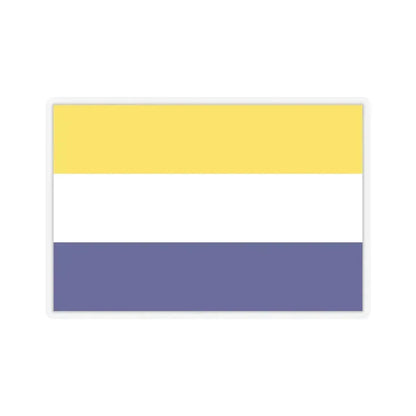 Flag of Daule Ecuador - STICKER Vinyl Kiss-Cut Decal 6 Inch Transparent - The Sticker Space