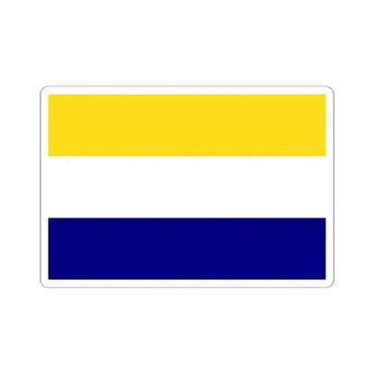 Flag of Daule (Ecuador) STICKER Vinyl Kiss-Cut Decal 6 Inch White - The Sticker Space