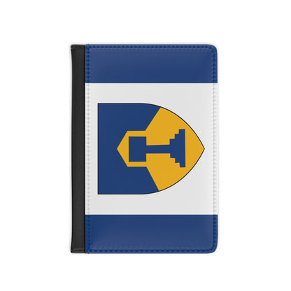 Flag of Dawson Creek British Columbia Canada - Passport Holder-3.9" x 5.8"-The Sticker Space