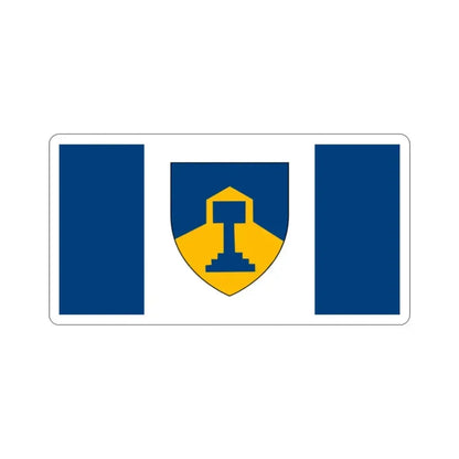 Flag of Dawson Creek British Columbia Canada STICKER Vinyl Die-Cut Decal 2 Inch - The Sticker Space