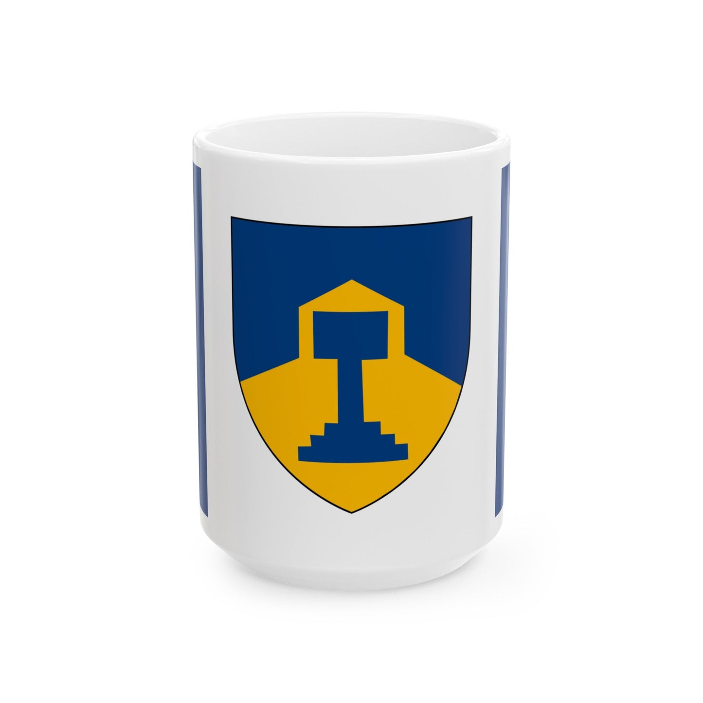 Flag of Dawson Creek British Columbia Canada - White Coffee Mug-15oz-The Sticker Space