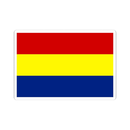 Flag of Dayak Besar (Indonesia) STICKER Vinyl Kiss-Cut Decal 6 Inch White - The Sticker Space