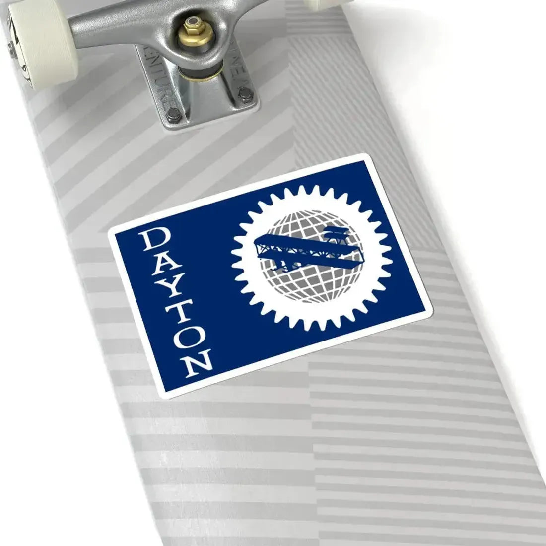 Flag of Dayton Ohio 1958-2021 (United States) STICKER Vinyl Kiss-Cut Decal - The Sticker Space