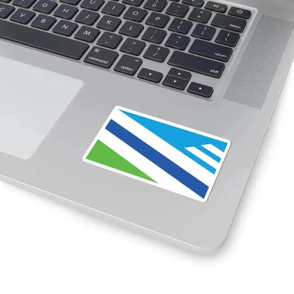 Flag of Dayton Ohio (United States) STICKER Vinyl Kiss-Cut Decal - The Sticker Space