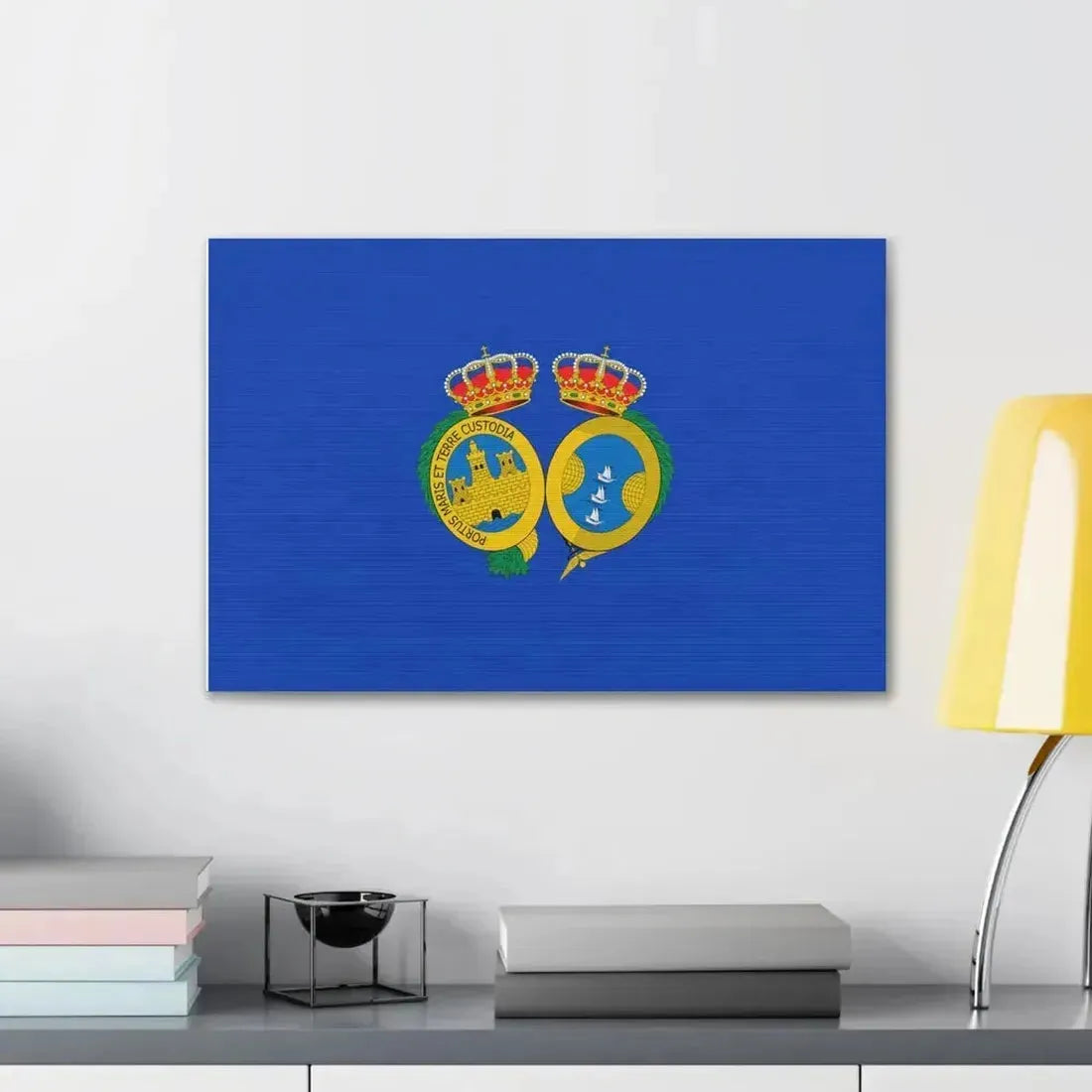 Flag of De Huelva Spain - Canvas Wall Art - The Sticker Space