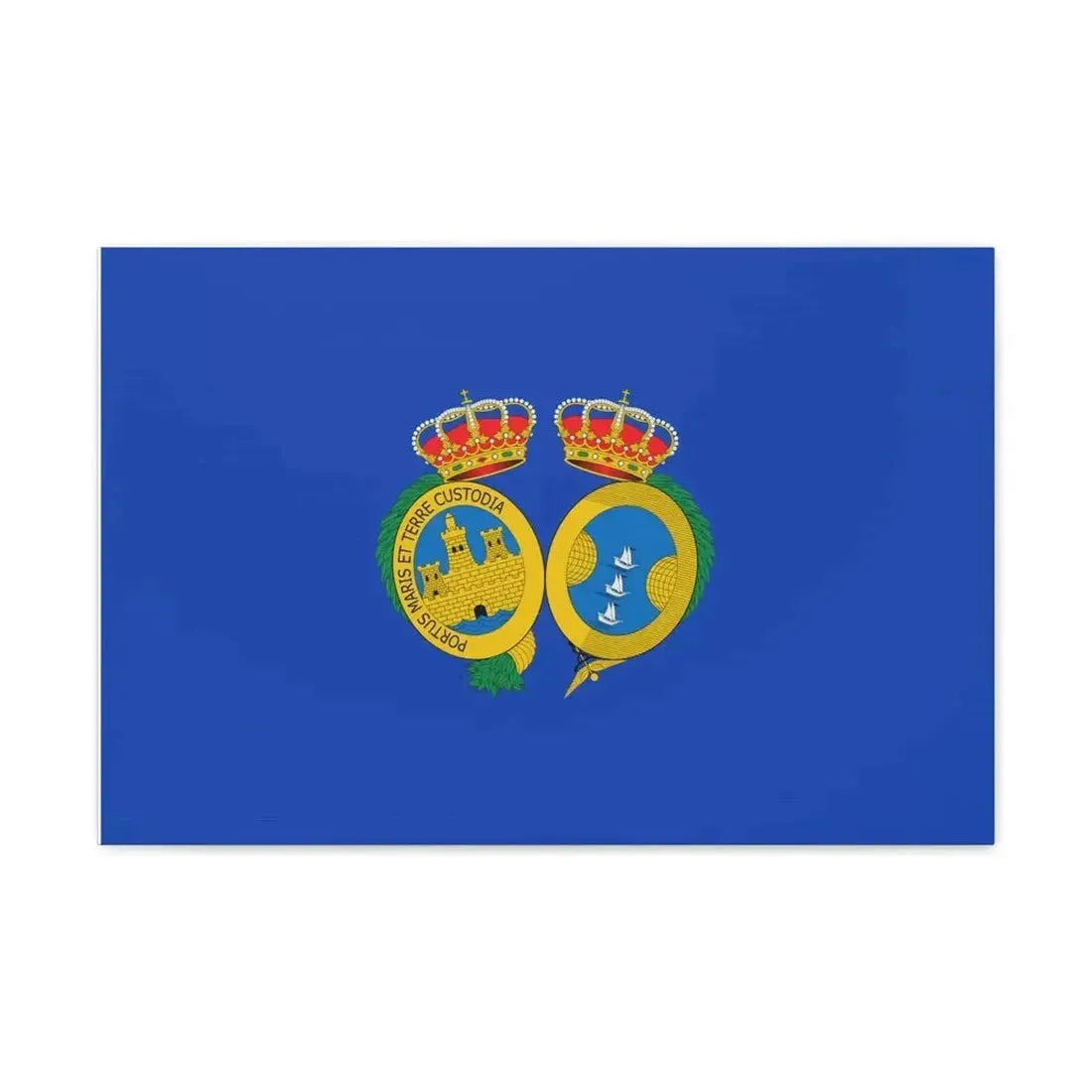 Flag of De Huelva Spain - Canvas Wall Art - The Sticker Space