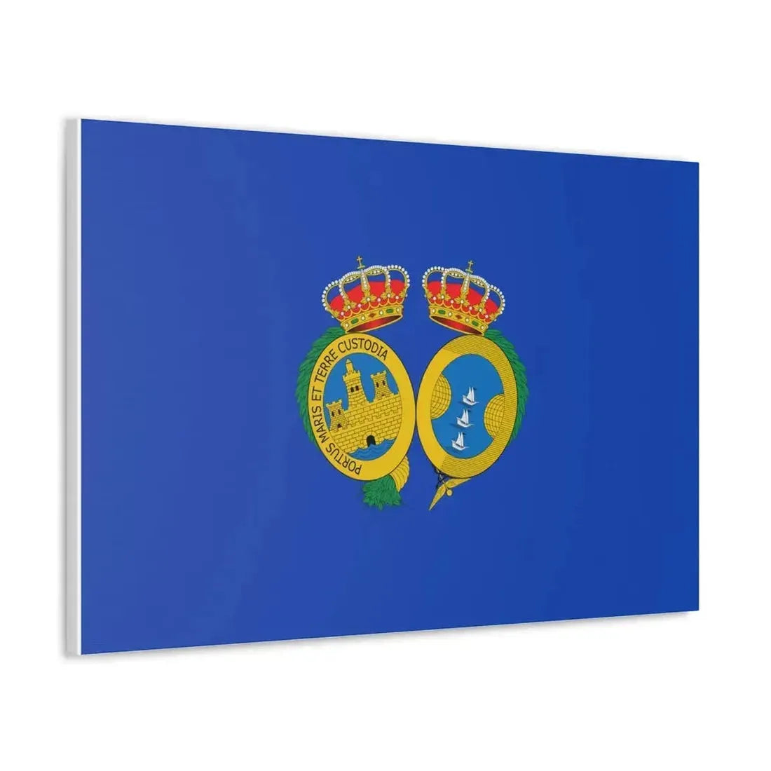 Flag of De Huelva Spain - Canvas Wall Art - The Sticker Space