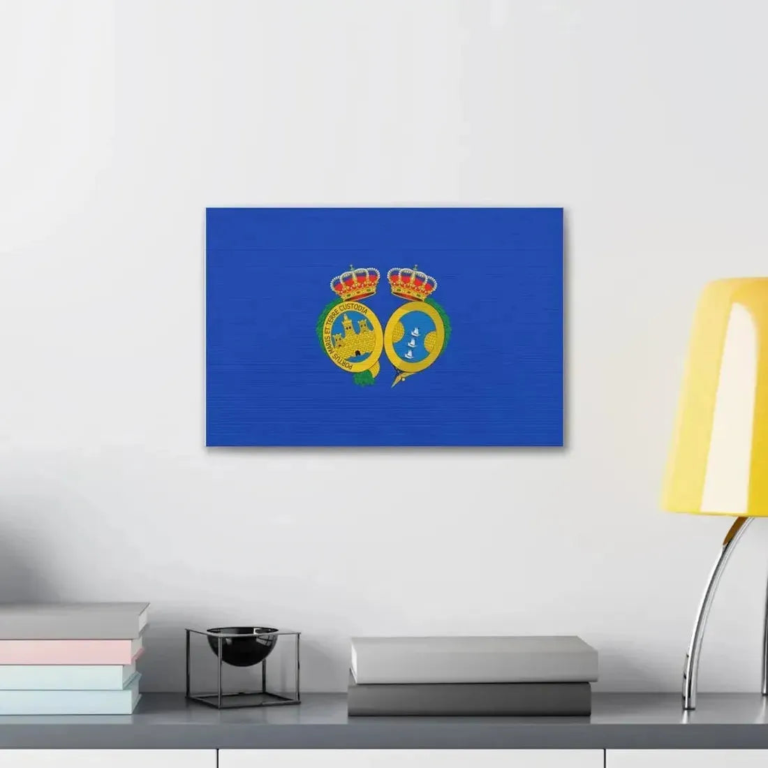 Flag of De Huelva Spain - Canvas Wall Art - The Sticker Space