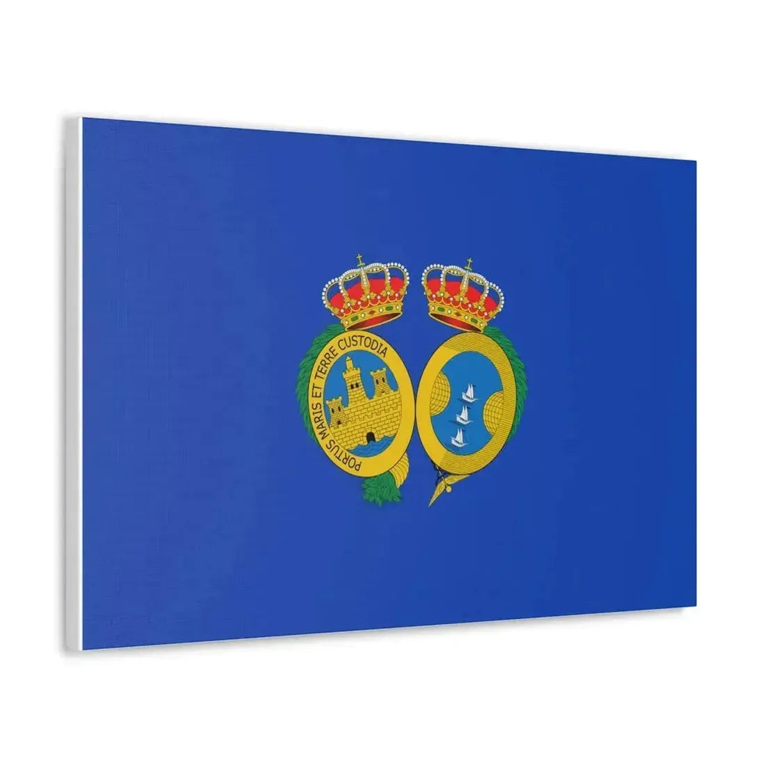 Flag of De Huelva Spain - Canvas Wall Art - The Sticker Space