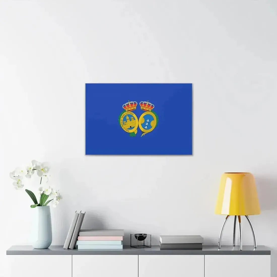 Flag of De Huelva Spain - Canvas Wall Art - The Sticker Space