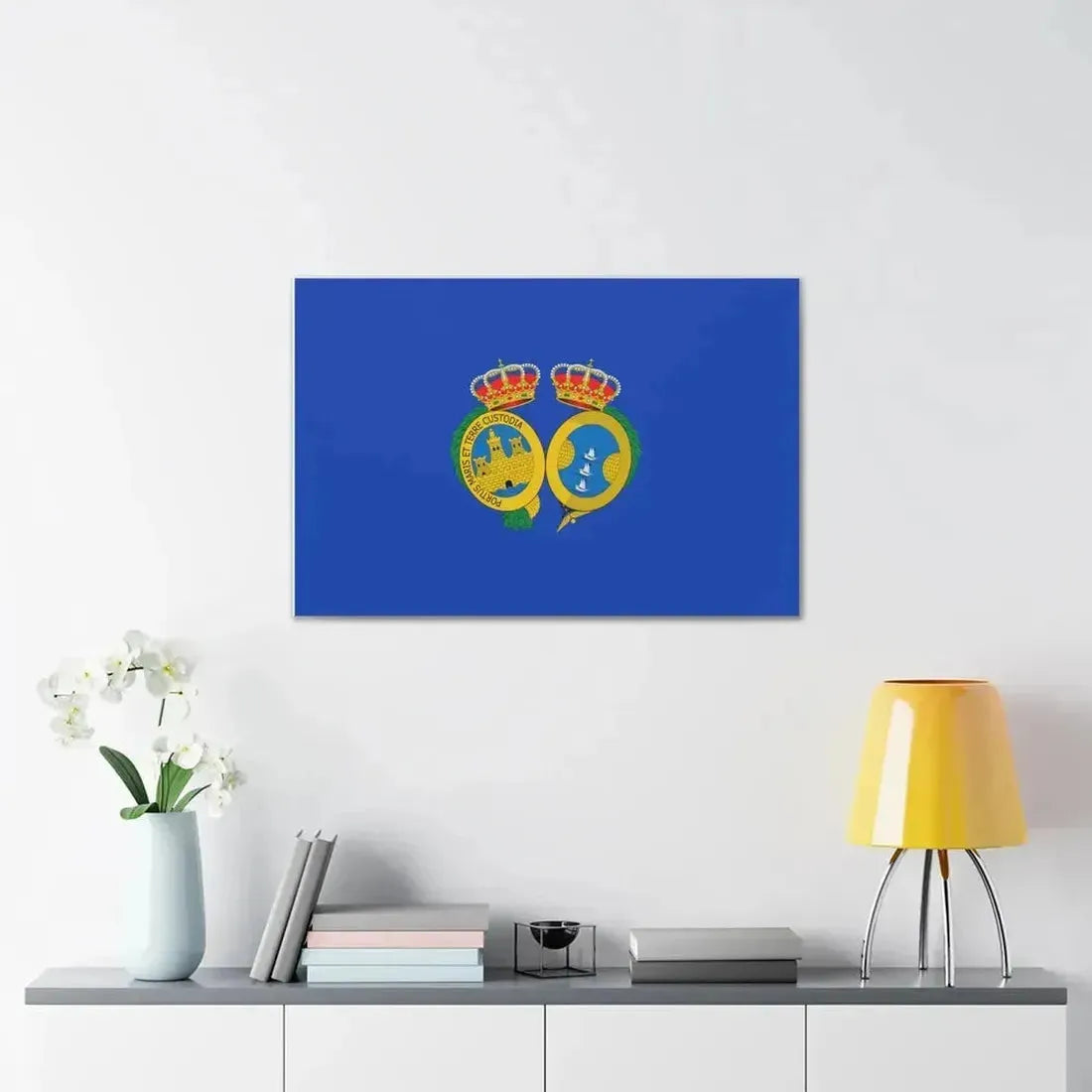 Flag of De Huelva Spain - Canvas Wall Art - The Sticker Space