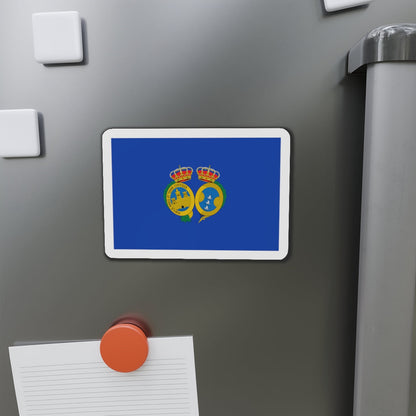 Flag of De Huelva Spain - Die-Cut Magnet-The Sticker Space