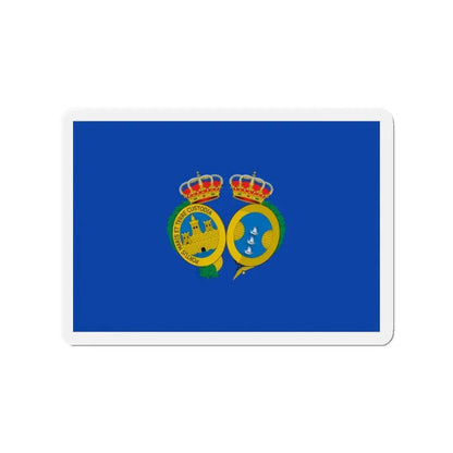Flag of De Huelva Spain - Refrigerator Magnet 2 Inch - The Sticker Space