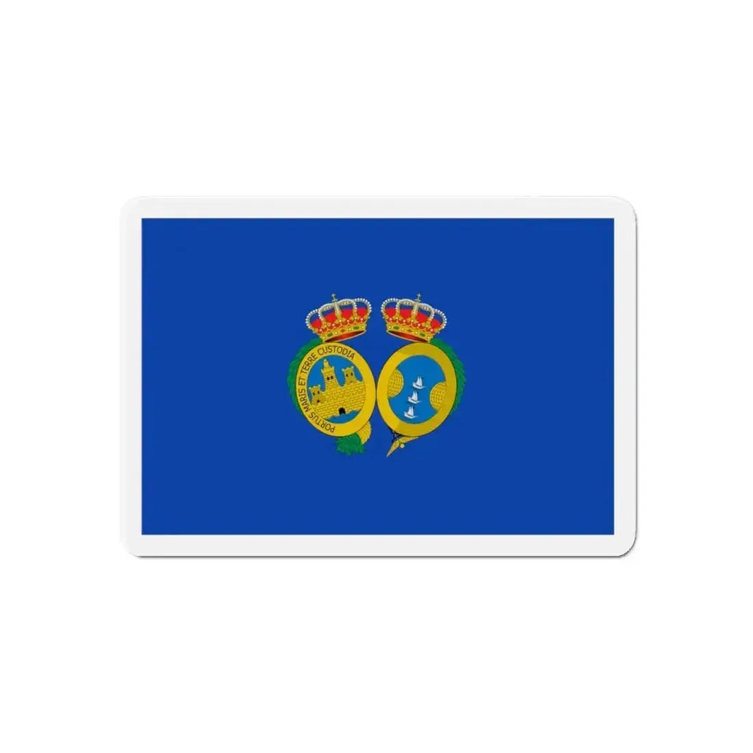 Flag of De Huelva Spain - Refrigerator Magnet - The Sticker Space