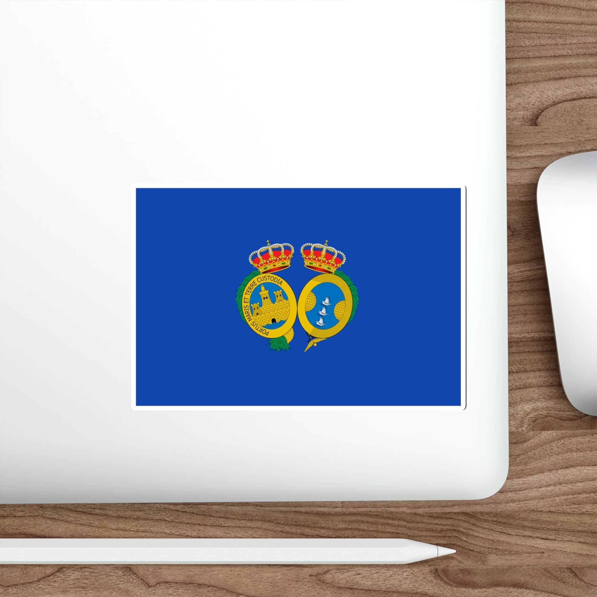 Flag of De Huelva Spain STICKER Vinyl Die-Cut Decal-The Sticker Space