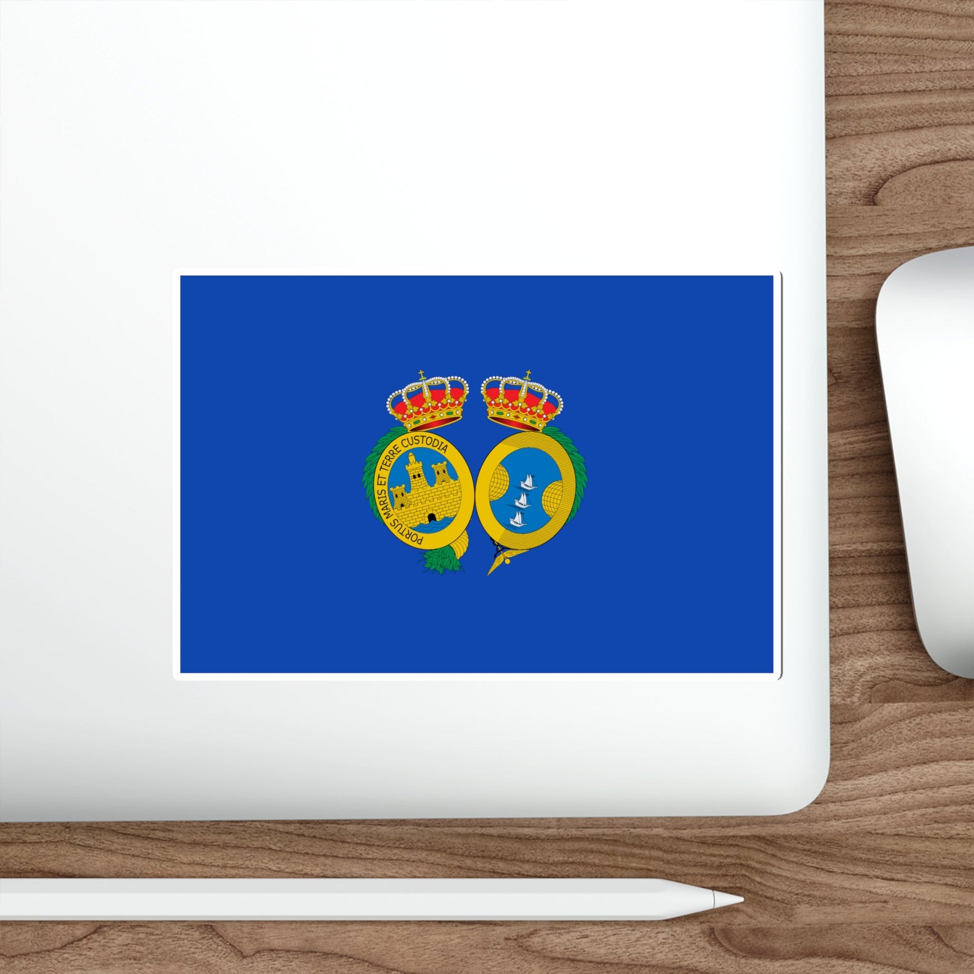 Flag of De Huelva Spain STICKER Vinyl Die-Cut Decal-The Sticker Space