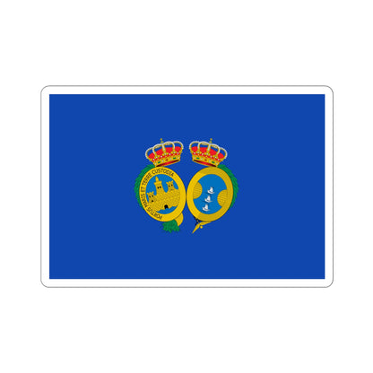 Flag of De Huelva Spain STICKER Vinyl Die-Cut Decal-4 Inch-The Sticker Space