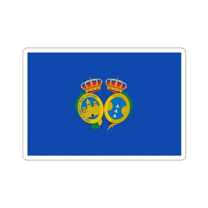 Flag of De Huelva Spain STICKER Vinyl Die-Cut Decal 4 Inch - The Sticker Space