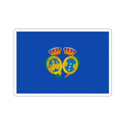 Flag of De Huelva Spain STICKER Vinyl Die-Cut Decal 4 Inch - The Sticker Space