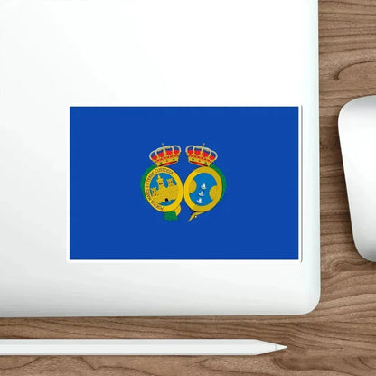 Flag of De Huelva Spain STICKER Vinyl Die-Cut Decal - The Sticker Space
