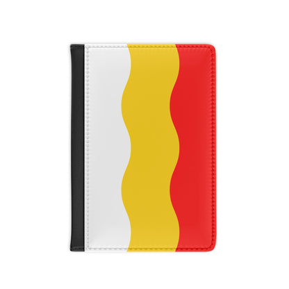 Flag of Děčín Czech Republic - Passport Holder-3.9" x 5.8"-The Sticker Space