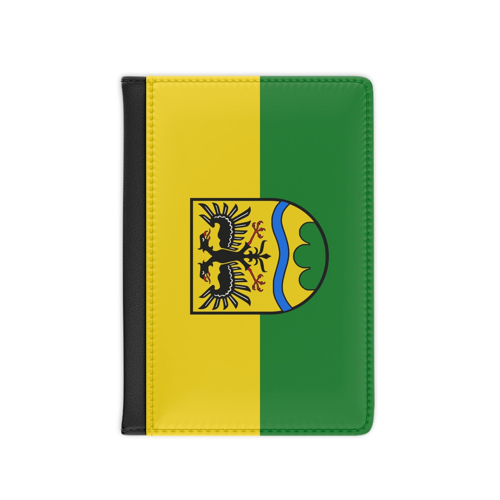 Flag of Deggendorf Germany - Passport Holder-3.9" x 5.8"-The Sticker Space