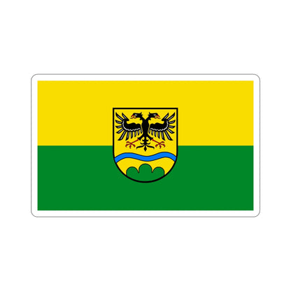 Flag of Deggendorf Germany STICKER Vinyl Die-Cut Decal-4 Inch-The Sticker Space