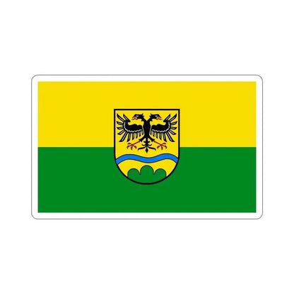 Flag of Deggendorf Germany STICKER Vinyl Die-Cut Decal 5 Inch - The Sticker Space
