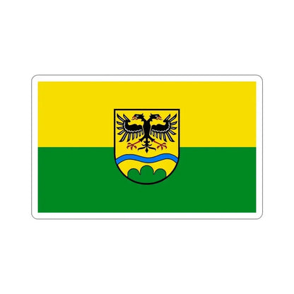 Flag of Deggendorf Germany STICKER Vinyl Die-Cut Decal 5 Inch - The Sticker Space