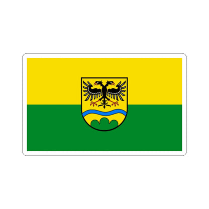 Flag of Deggendorf Germany STICKER Vinyl Die-Cut Decal-5 Inch-The Sticker Space