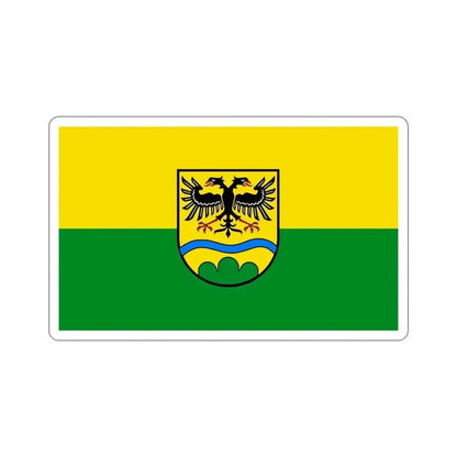 Flag of Deggendorf Germany STICKER Vinyl Die-Cut Decal 6 Inch - The Sticker Space