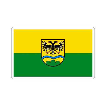 Flag of Deggendorf Germany STICKER Vinyl Die-Cut Decal-6 Inch-The Sticker Space