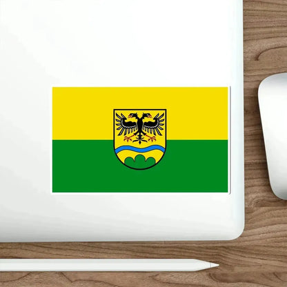 Flag of Deggendorf Germany STICKER Vinyl Die-Cut Decal - The Sticker Space