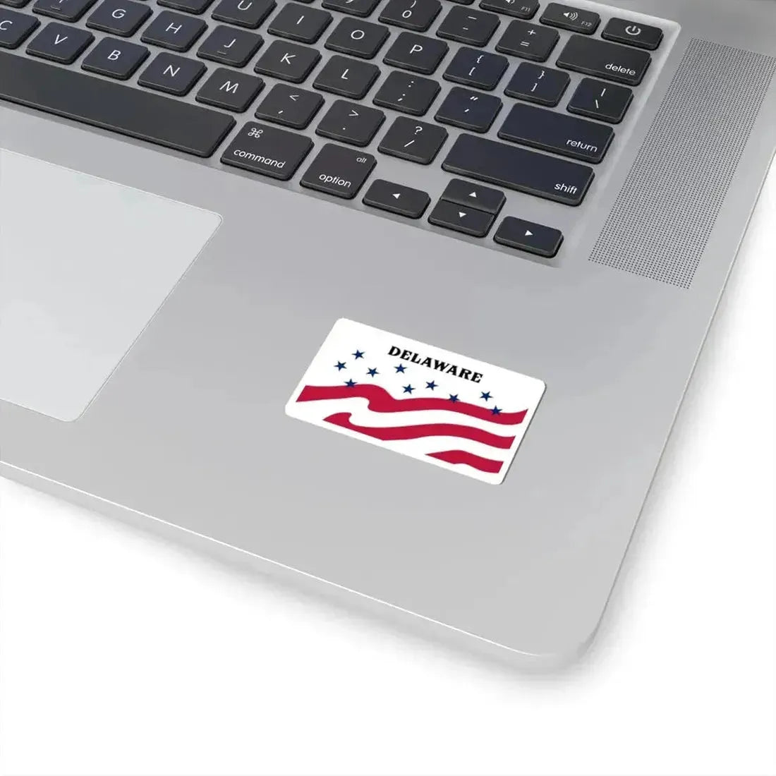 Flag of Delaware County Iowa Sesquicentennial (United States) STICKER Vinyl Kiss-Cut Decal - The Sticker Space