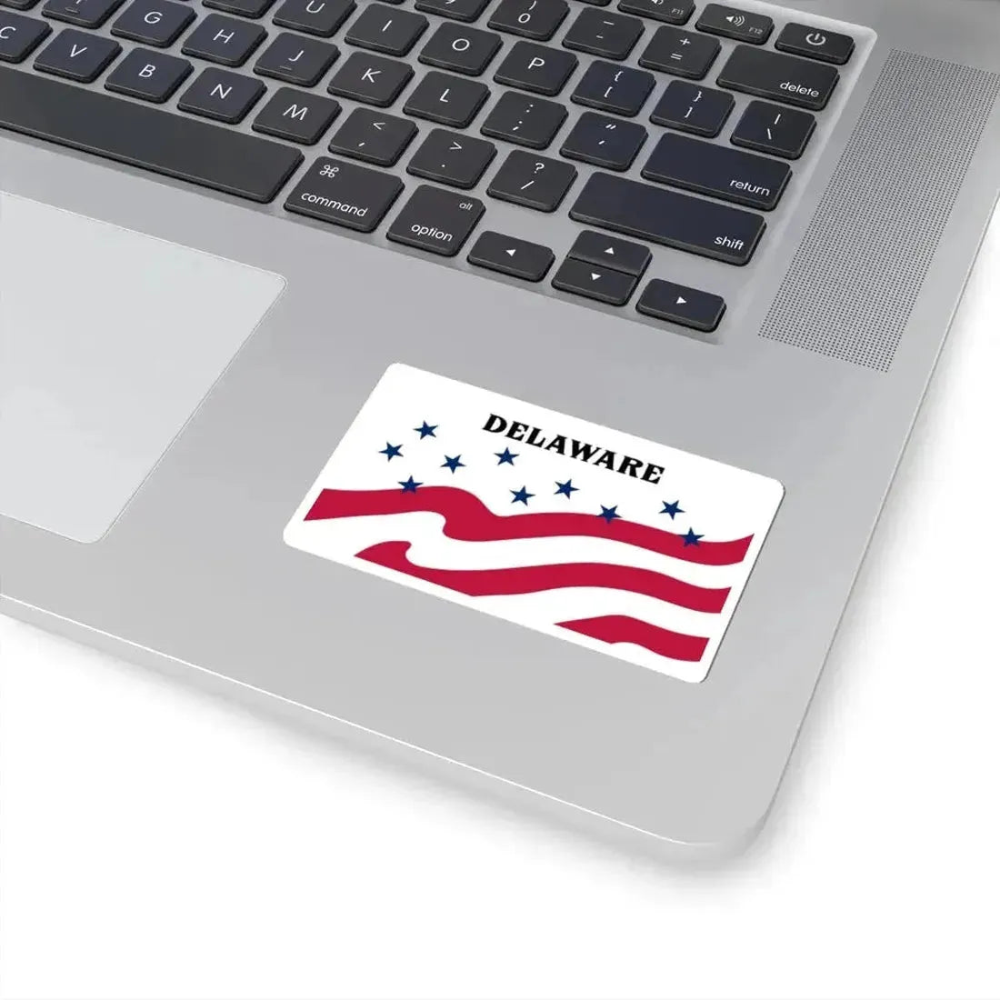 Flag of Delaware County Iowa Sesquicentennial (United States) STICKER Vinyl Kiss-Cut Decal - The Sticker Space