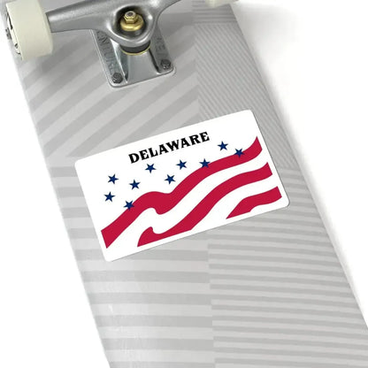 Flag of Delaware County Iowa Sesquicentennial (United States) STICKER Vinyl Kiss-Cut Decal - The Sticker Space