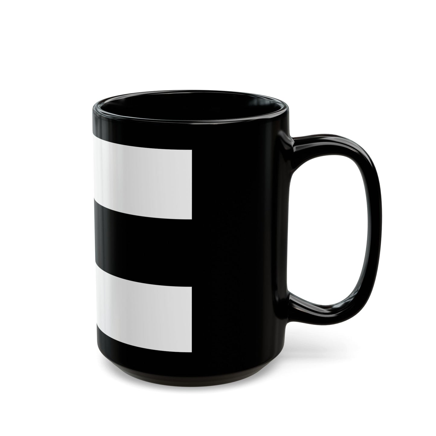 Flag of Delft Home of the primary Tech University and the painter Vermeer Delft University of Technology Johannes Vermeer Netherlands - Black Coffee Mug-The Sticker Space