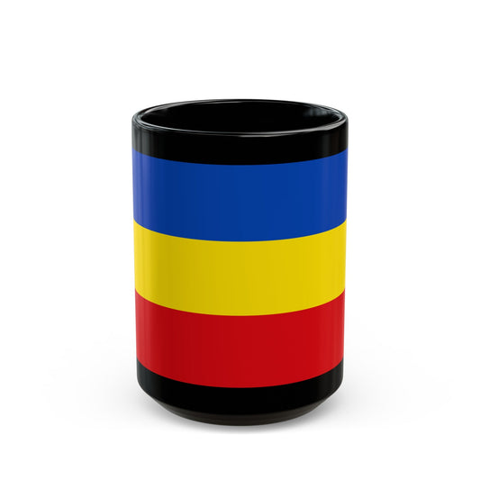 Flag of Delmenhorst Germany - Black Coffee Mug-15oz-The Sticker Space