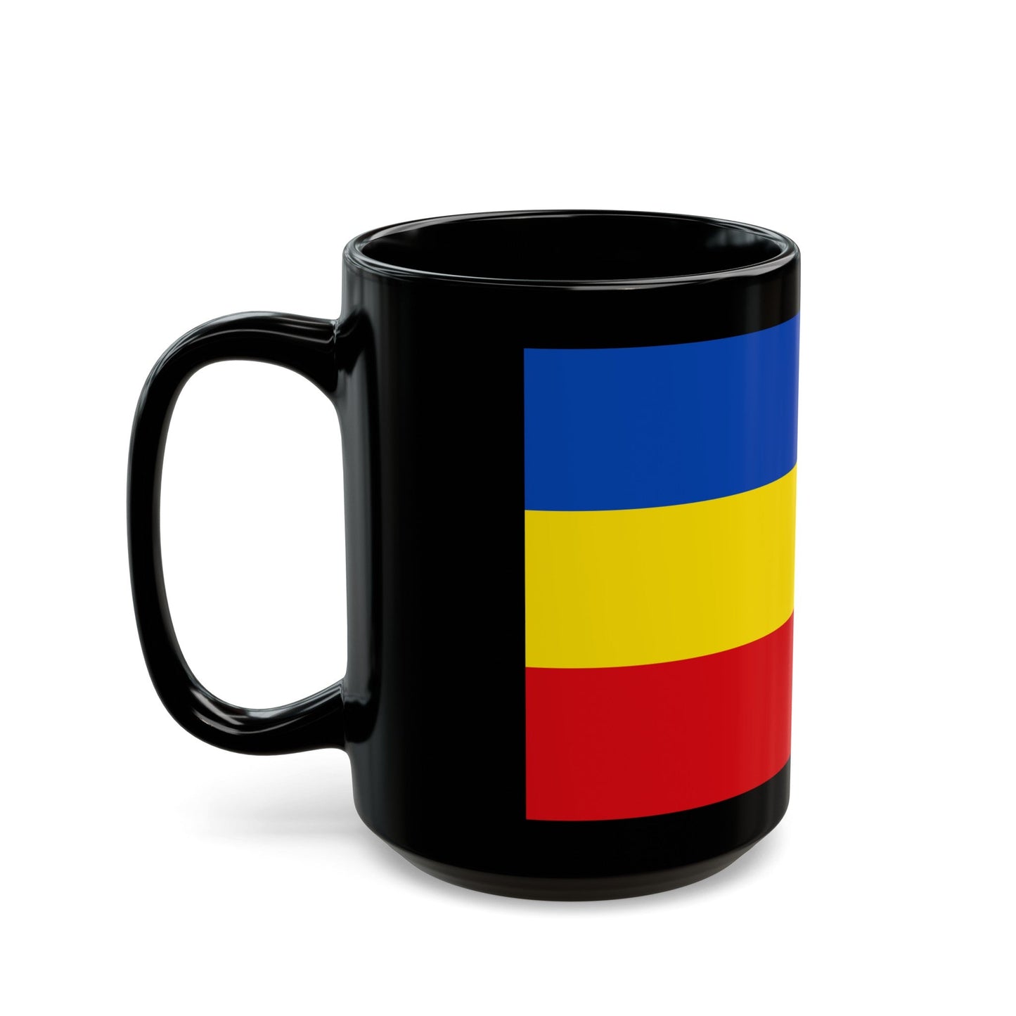 Flag of Delmenhorst Germany - Black Coffee Mug-The Sticker Space