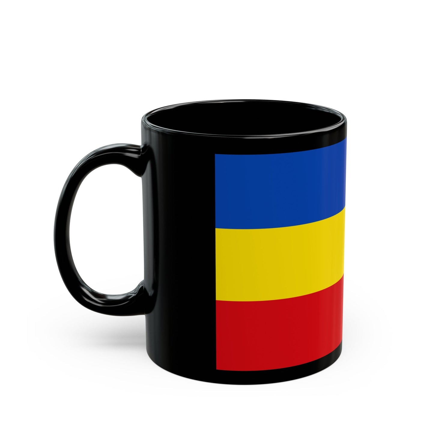 Flag of Delmenhorst Germany - Black Coffee Mug-The Sticker Space