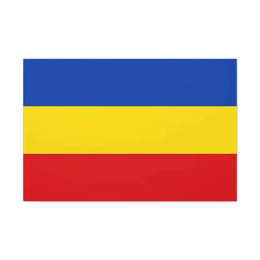 Flag of Delmenhorst Germany - Canvas Wall Art 30" x 20" 1.25" - The Sticker Space