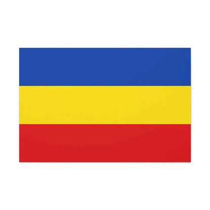 Flag of Delmenhorst Germany - Canvas Wall Art 36" x 24" 1.25" - The Sticker Space