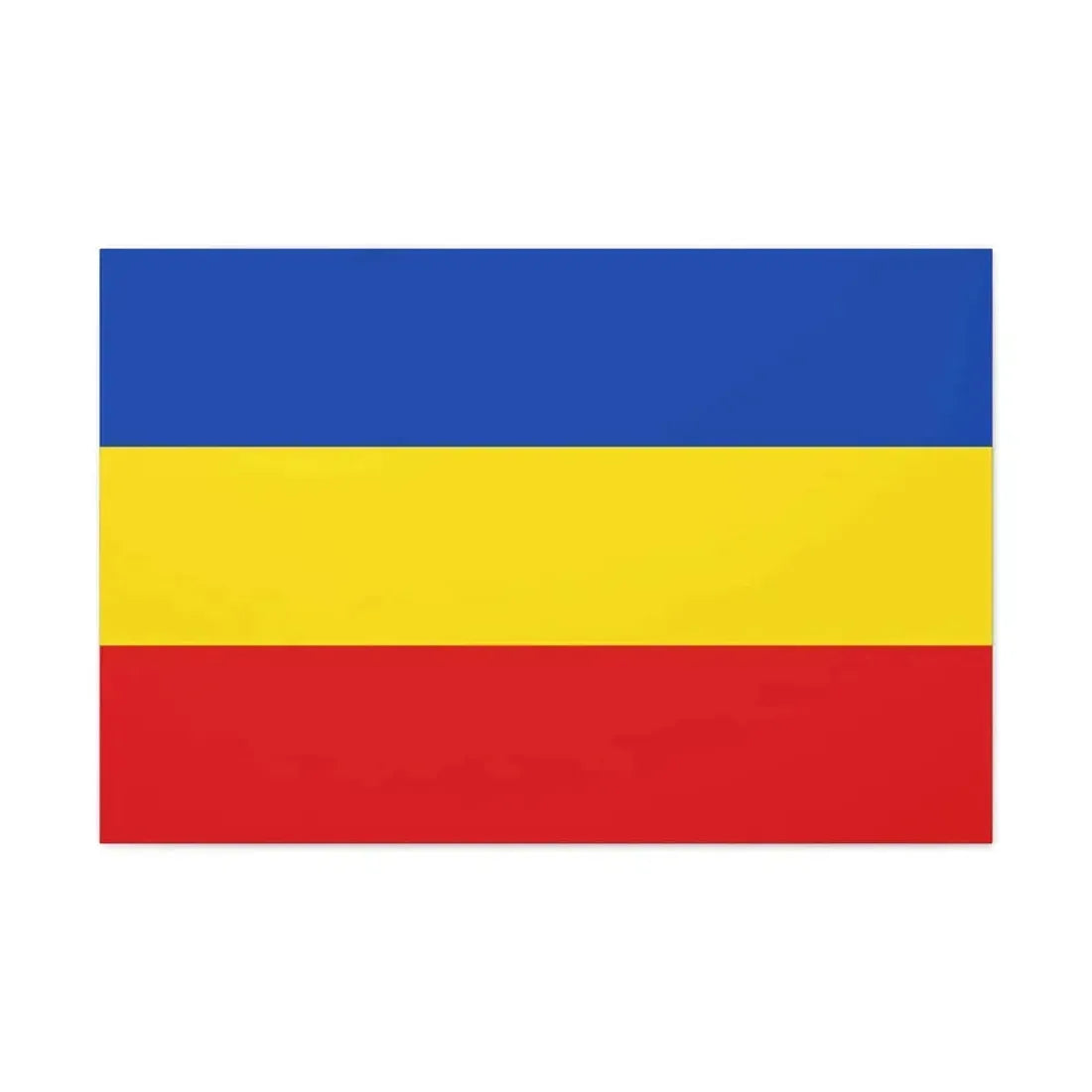 Flag of Delmenhorst Germany - Canvas Wall Art - The Sticker Space