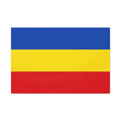 Flag of Delmenhorst Germany - Canvas Wall Art - The Sticker Space