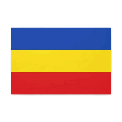 Flag of Delmenhorst Germany - Canvas Wall Art - The Sticker Space