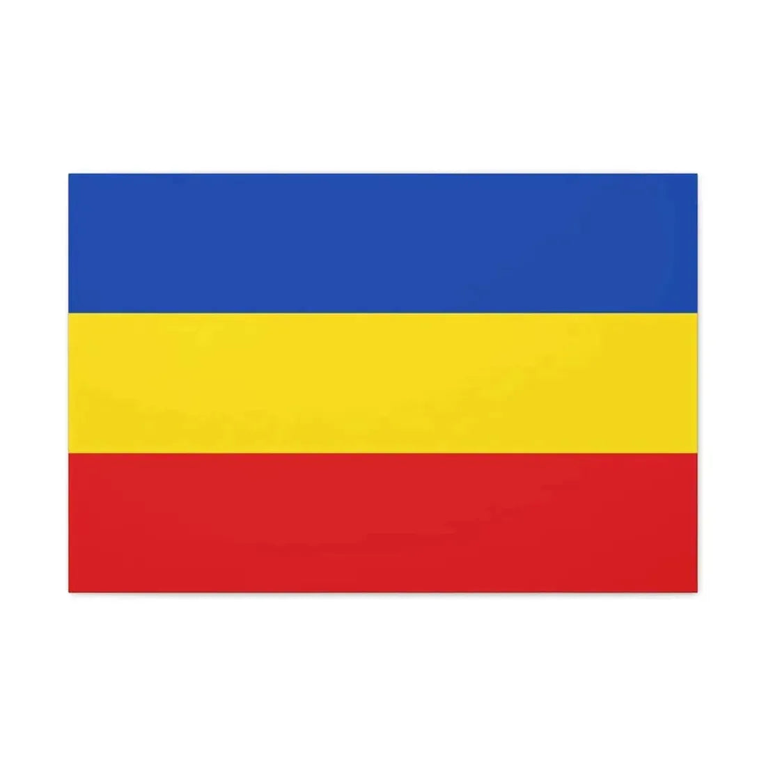 Flag of Delmenhorst Germany - Canvas Wall Art - The Sticker Space