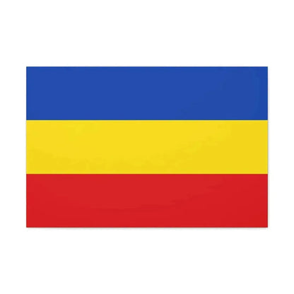 Flag of Delmenhorst Germany - Canvas Wall Art - The Sticker Space