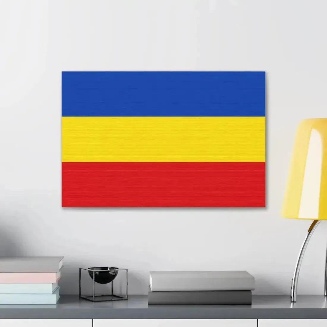 Flag of Delmenhorst Germany - Canvas Wall Art - The Sticker Space