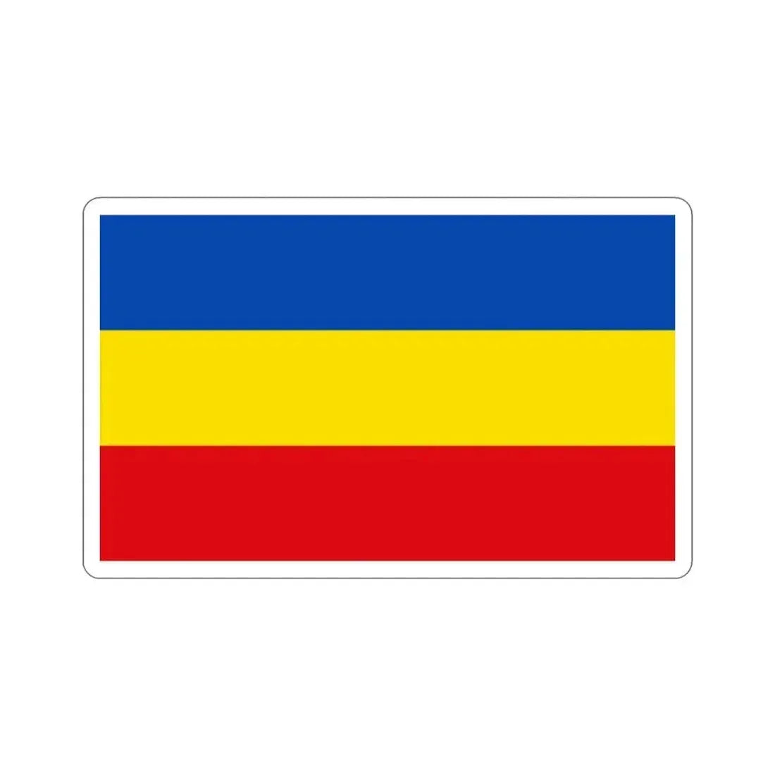 Flag of Delmenhorst Germany STICKER Vinyl Die-Cut Decal 2 Inch - The Sticker Space